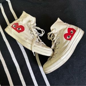 Commes de Garçon X Converse Sneakers